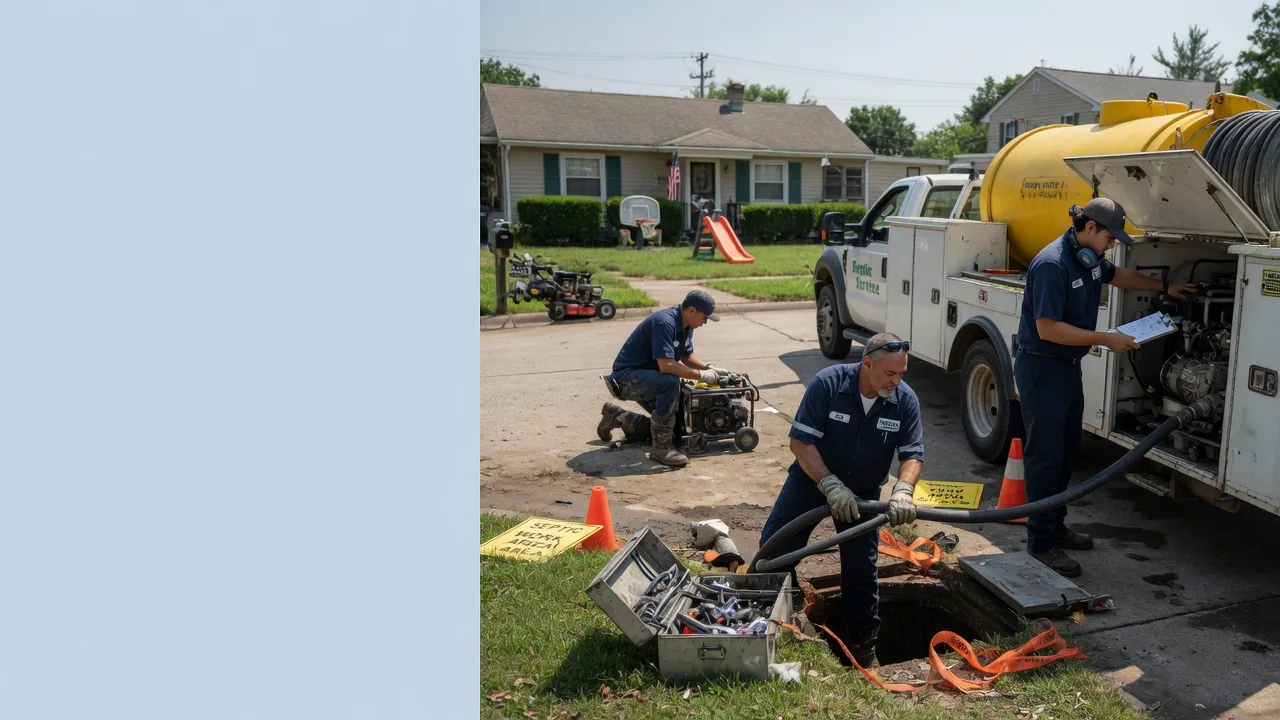 Septic Tank Pumping in Irvington, IL near me